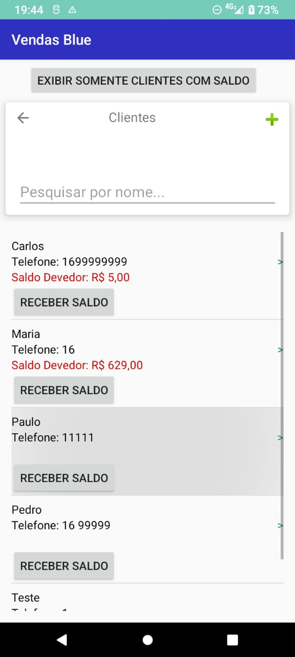 Tela 9 do app